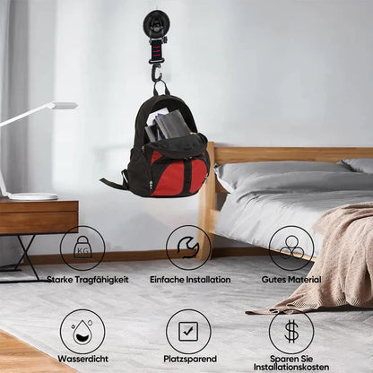Rynx | Robust Vacuum Suction Cup with Hook