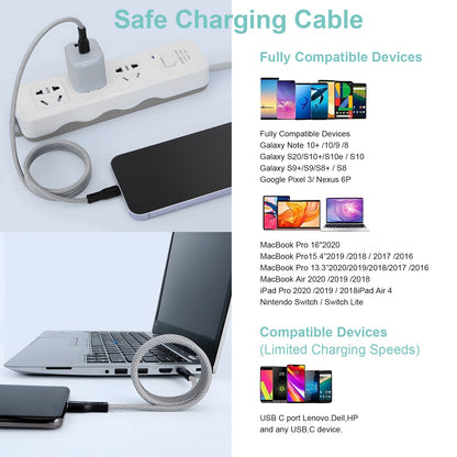 RYNX | Tangle-free magnetic charging cable: Strong magnet and fast charging