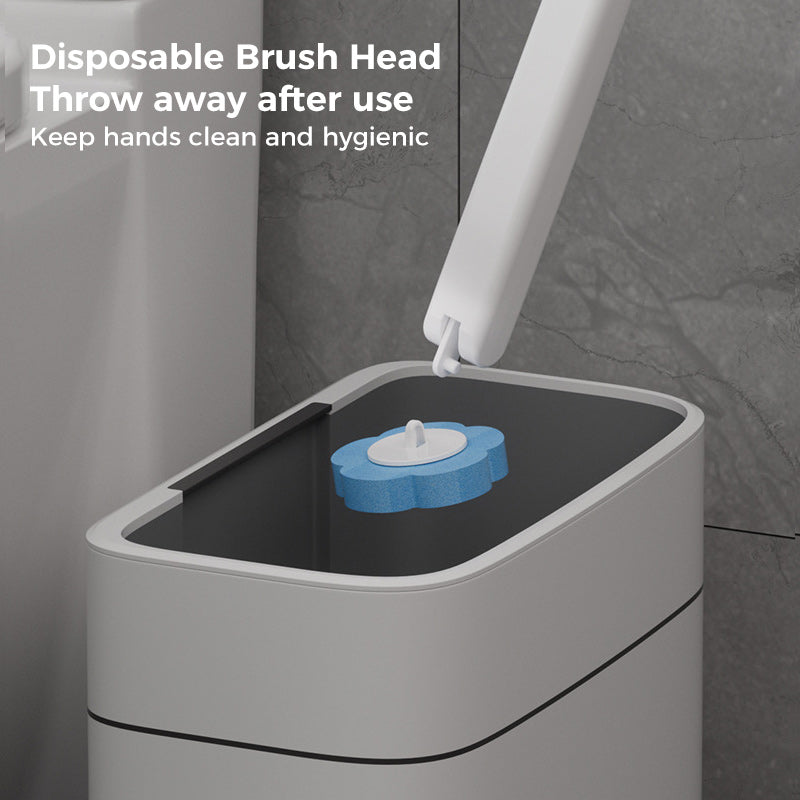 Rynx | Toilet Wall Kit, Disposable Toilet Cleaning System with 18 Refill Heads
