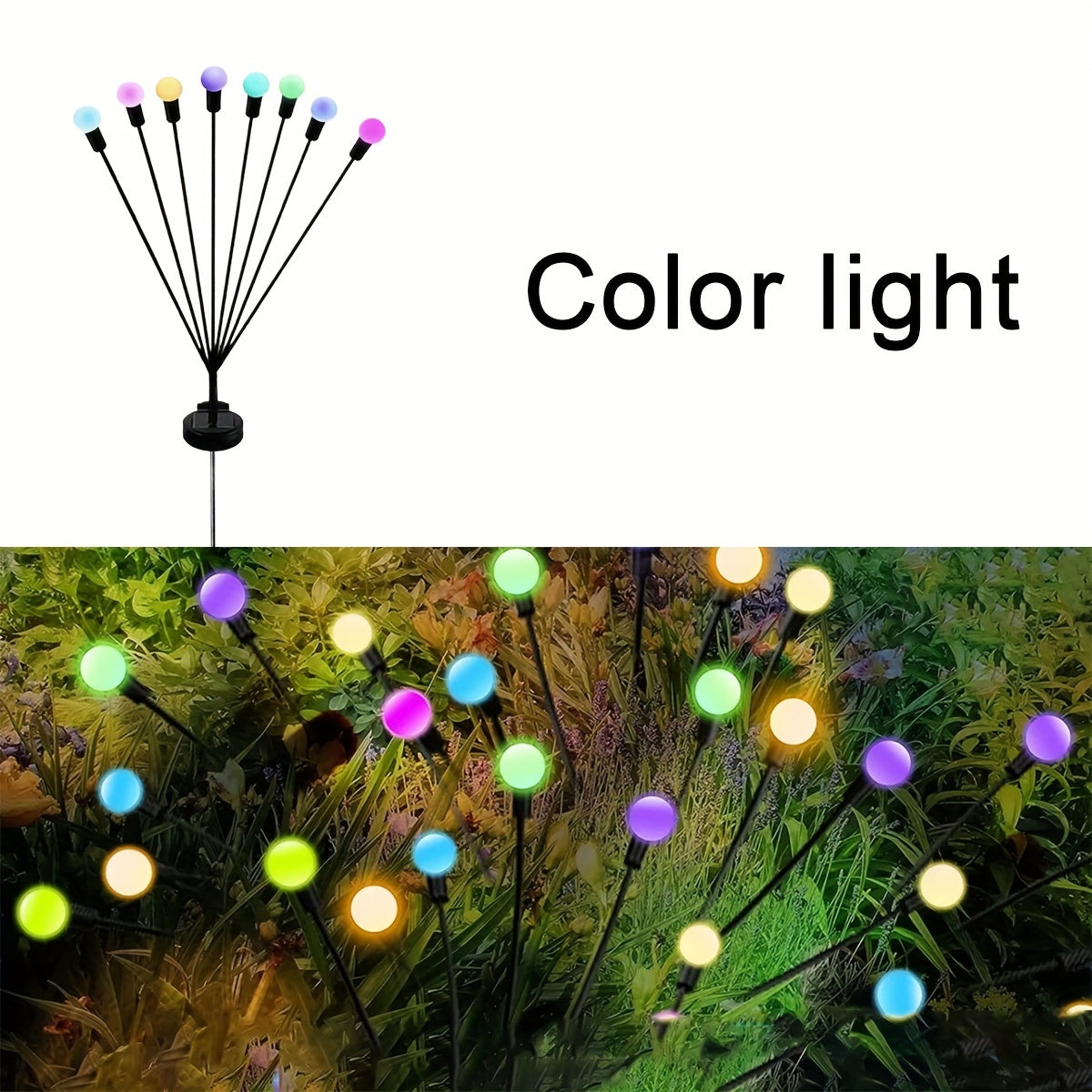 Rynx | SolarFirefly - LED Garden Decoration Firefly Light, Waterproof Outdoor Lighting