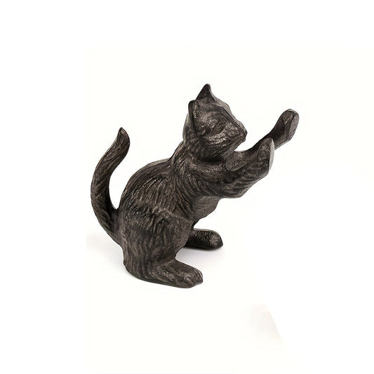 Rynx | IronVintage - Black Cast Iron Bookends for Heavy Books