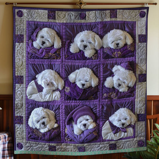Rynx | Bichon Frise Snuggle Wrap Quilt