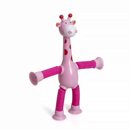Rynx | Telescopic Giraffe Toy with Suction Cup