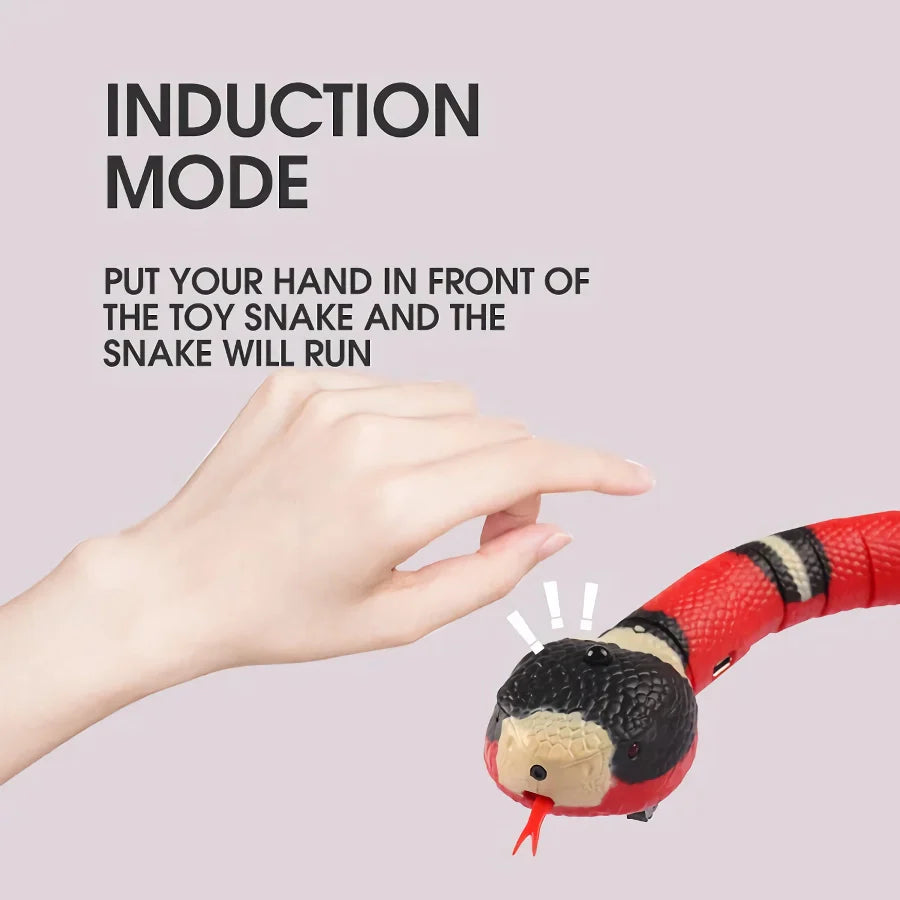 Rynx | Electric Induction Rechargeable Cat Toy - Automatic Funny Snake for Cats & Dogs