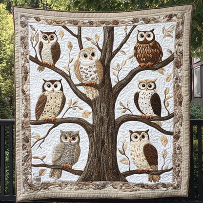Rynx | Curious Owl Patchwork Blanket
