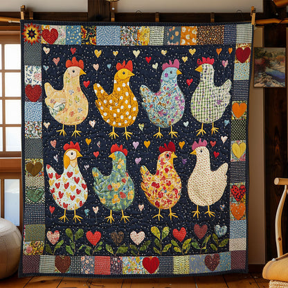Rynx | Hen Family Quilt