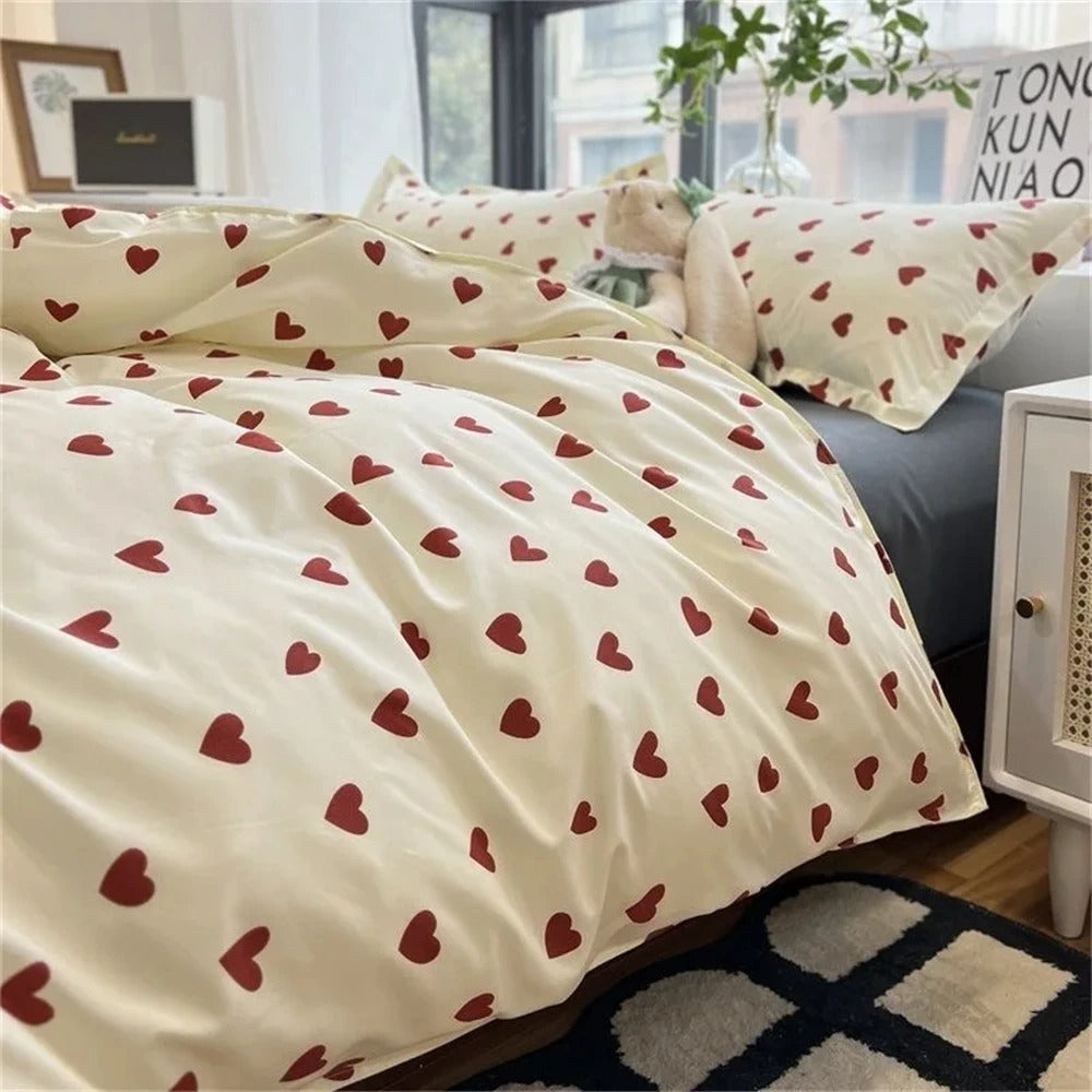 Rynx | Velvet Heart - Plus heart-inspired duvet cover