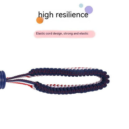 Rynx | Interactive dog toy ball with rope.