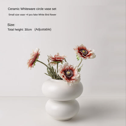 Rynx | Pure White Special Shape Vase