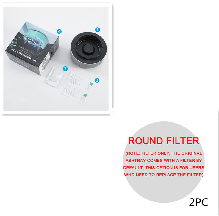 Rynx | Anion Cleaning Ashtray: Portable Smoke Removal