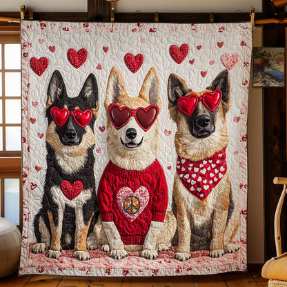 Rynx | Heart Eyes Dog Blanket