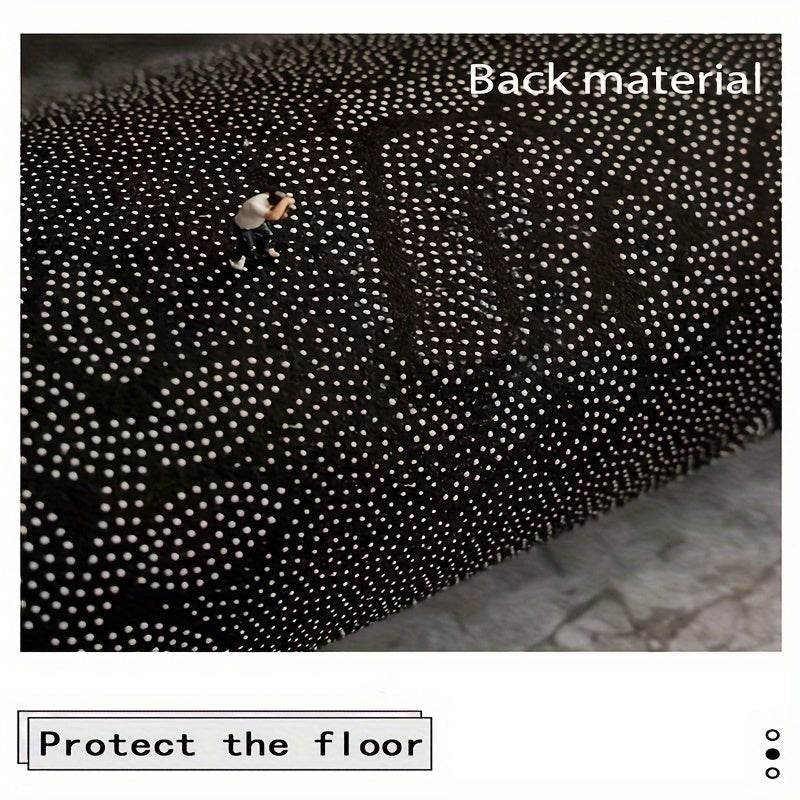 Rynx | Geometric Absorbent Non-Slip Rugs – Stain-Resistant, Waterproof Long Strip Floor Mat, Nordic Corridor Carpet, Anti-Skid Foyer and Hallway Rug, Modern Home Decor