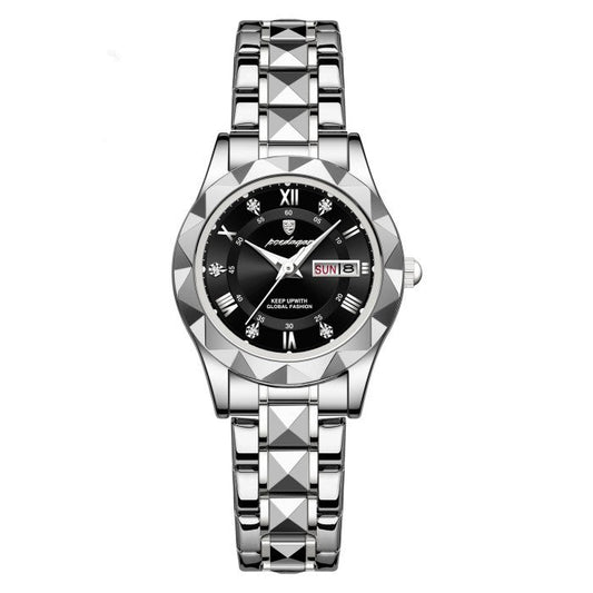 Rynx | Waterproof women's luminous dual calendar watch