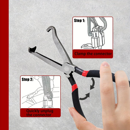Rynx | Laviemot Heavy-Duty Steel Electrical Disconnect Plier - Ideal for MAF Sensors, Fuel Injectors and Ignition Coils - No Power Needed
