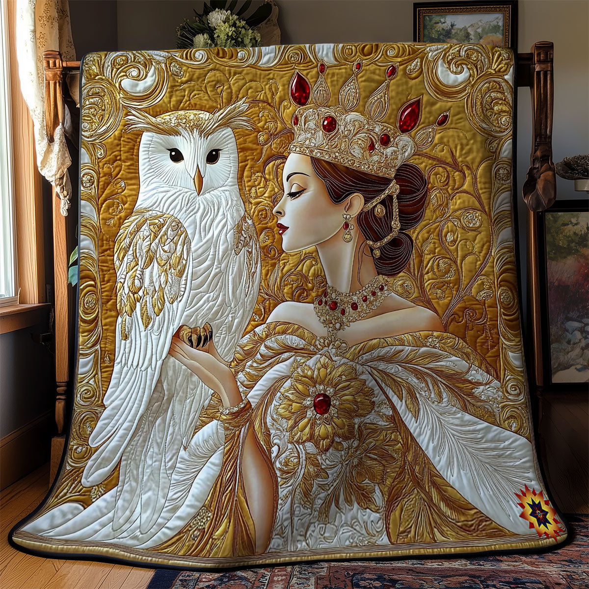 Rynx | Owl and Queen Blanket