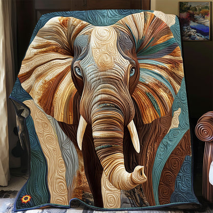 Rynx | Paradise Elephant Quilted Blanket