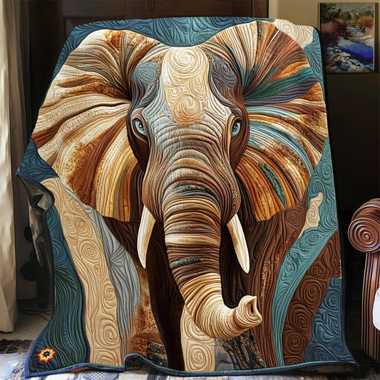 Rynx | Paradise Elephant Quilted Blanket