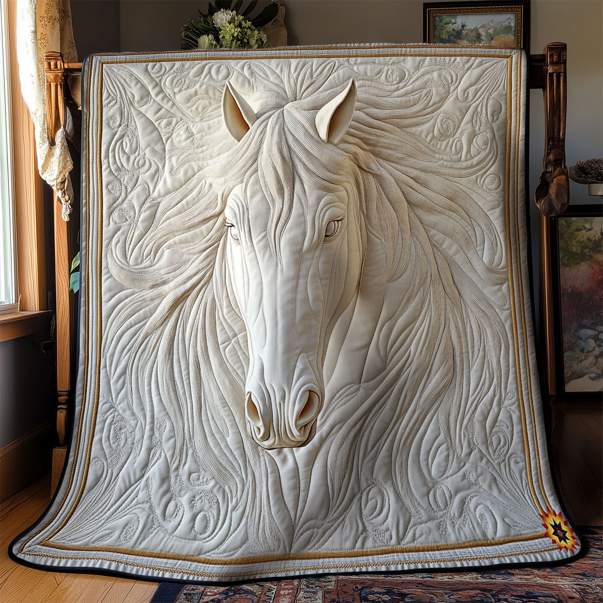 Rynx | White Horse Quilt