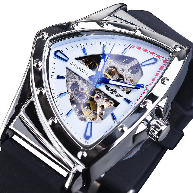 Rynx | Skeleton Men's Automatic Mechanical Watch Silicone Strap