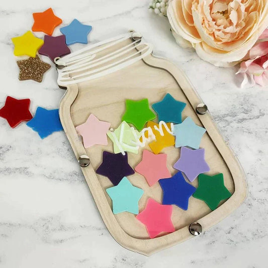 Rynx | JoyJar Personalized Reward Jar | Custom Engraving | Motivation & Decoration