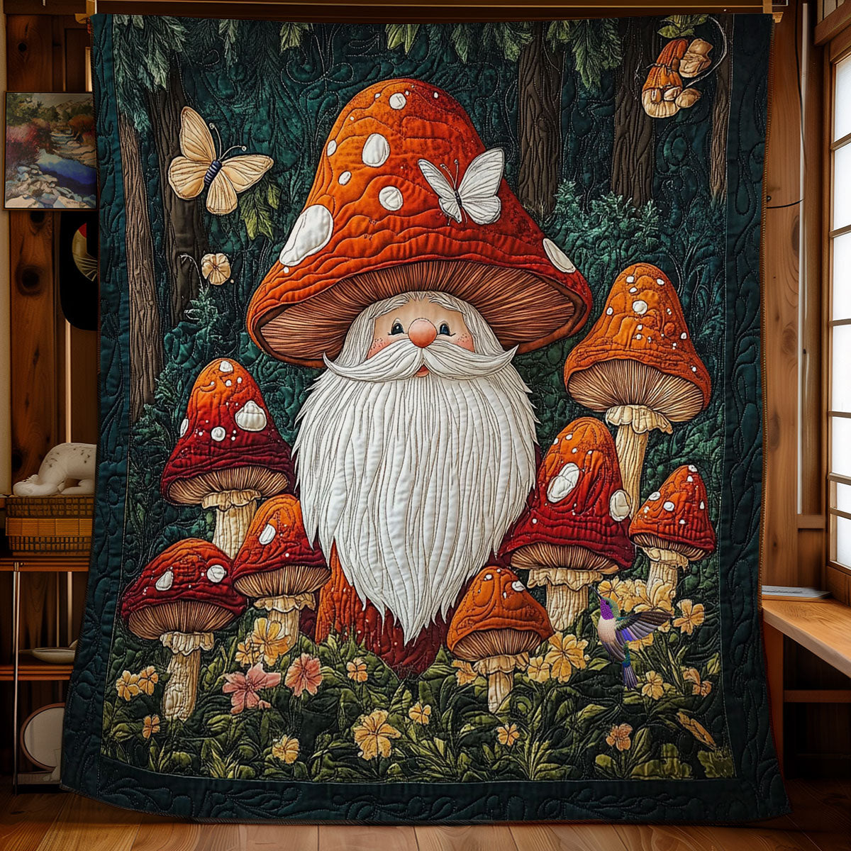 Rynx | Mushroom Gnome Blanket