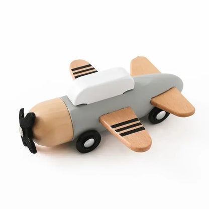 Rynx | Educational Wooden Train Set for Babies - Montessori-Inspired Learning Toy with Trolley and Number Blocks