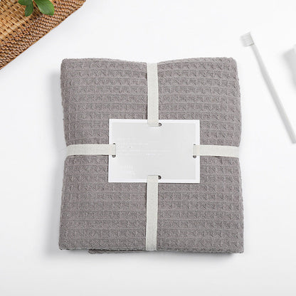 Rynx | Super absorbent breathable antibacterial waffle bath towel