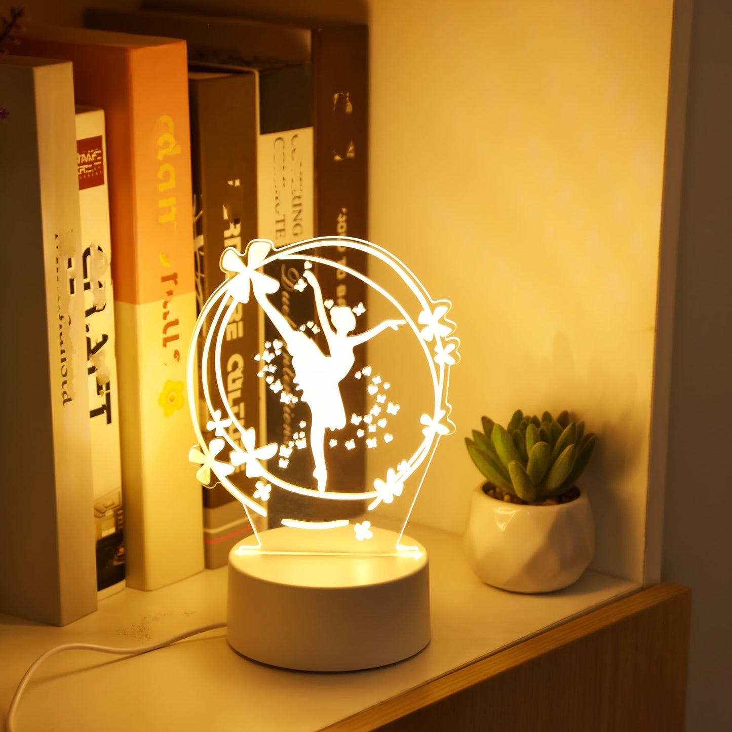 Rynx | LumiDance - 3D Ballet Dancer LED Night Light