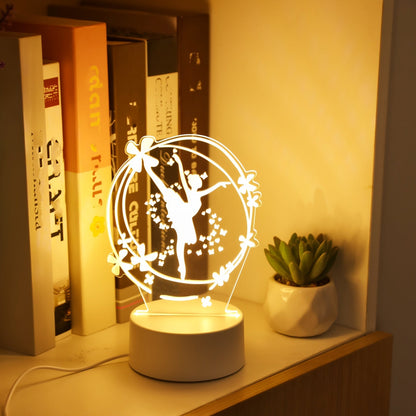 Rynx | LumiDance - 3D Ballet Dancer LED Night Light