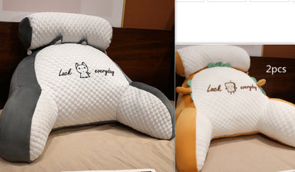 Rynx | Soft fluffy triangular reading pillow
