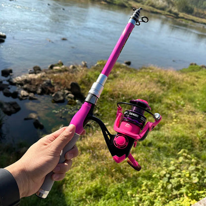 Rynx | Telescopic Fishing Rod and Reel Combination