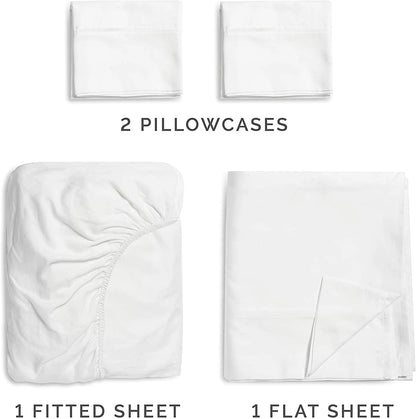 Rynx | 4-piece deep pocket cooling bedding set in bamboo rayon