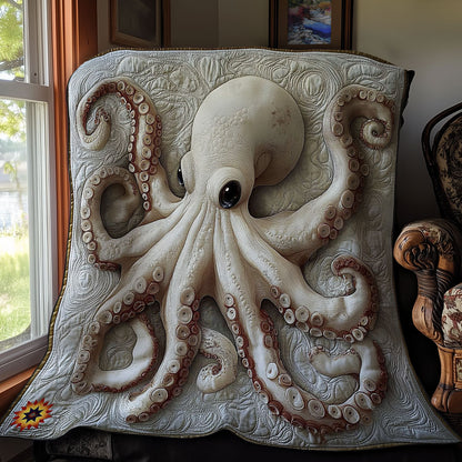 Rynx | White-Octopus-Quilt