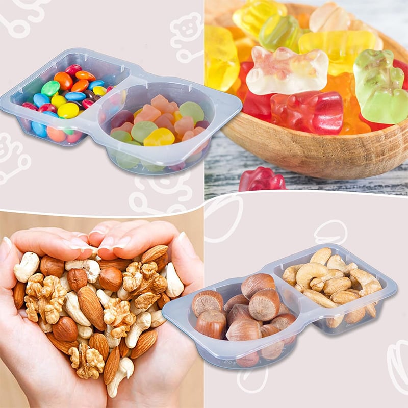 Rynx | Snack container with double compartment – Leak-proof freshness container
