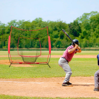 Rynx | 7x7ft Training Net with Arc Frame Carry Bag for Solo Team Training