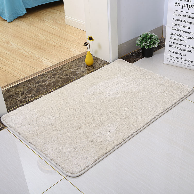 Rynx | Blue solid woven bath mat