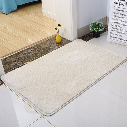 Rynx | Blue solid woven bath mat