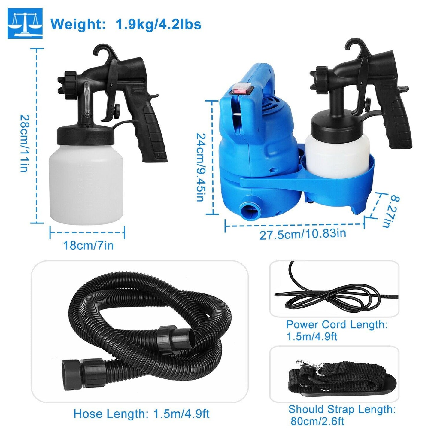 Rynx | 800ML Paint Spray Painter 650W