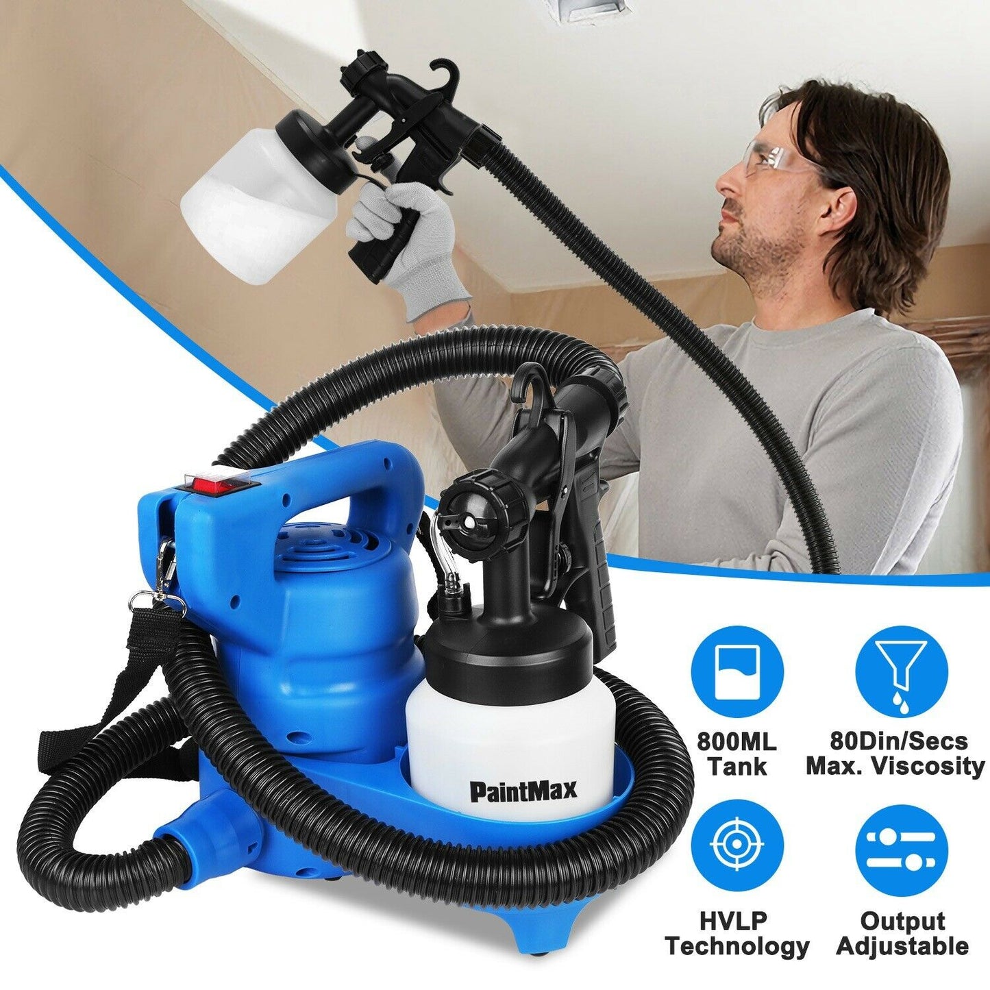 Rynx | 800ML Paint Spray Painter 650W