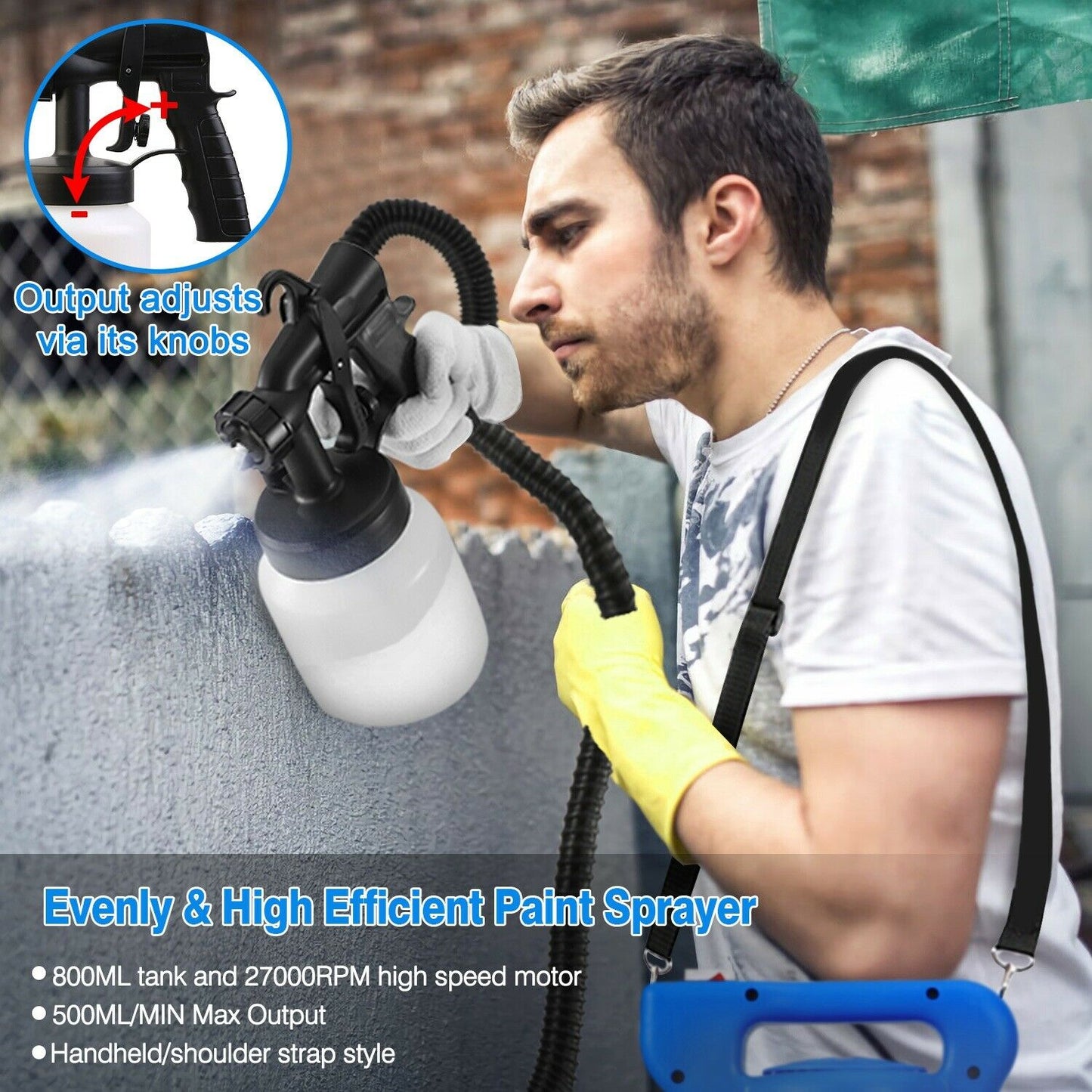 Rynx | 800ML Paint Spray Painter 650W