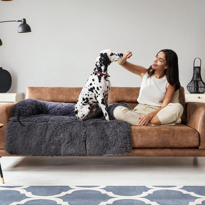 Rynx | Cozy Fluffy Large Dog Bed