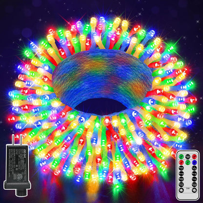 Rynx | Shineshine 600Led Christmas lights Outdoor, Waterproof, 8 Modes, Remote Control, Multicolor