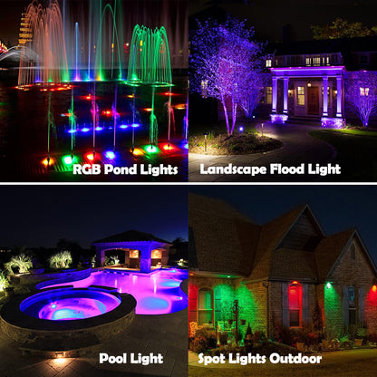 Rynx | Richsing Low Voltage Rgb Dimmable Led Spot Light, Ip67 Waterproof Landscape Light for Garden