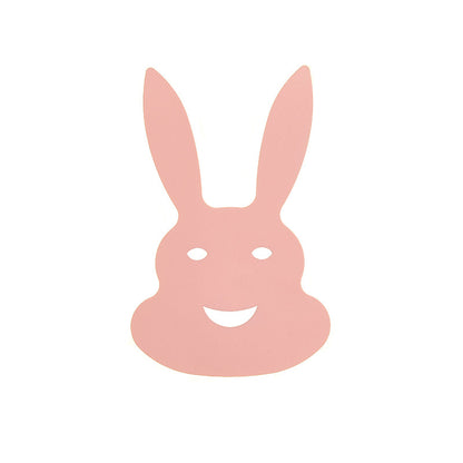 Rynx | Macaroon Rabbit/Fish Wall Lamp Iron Children's Room LED Wall Light Lighting Fixture in White/Pink/Blue