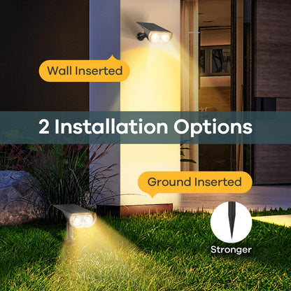Rynx | Linkind Starray Solar Spotlights 3000K Warm White, Waterproof, 16 LEDs, 4 Pack for Outdoor Use