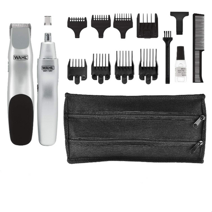 Rynx | Wahl Battery Operated Beard And Mustache Grooming Kit With Free Nose Hair Trimmer