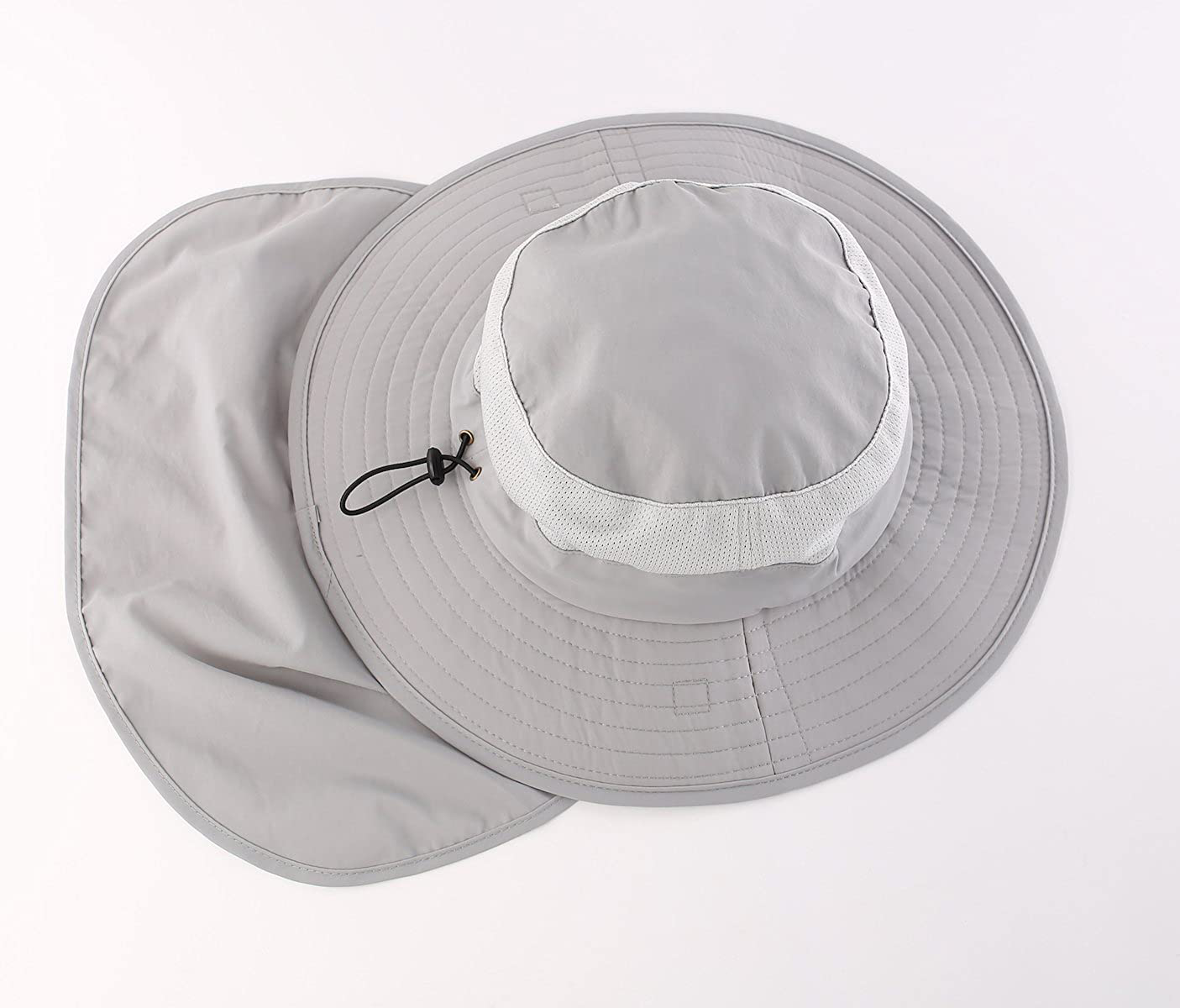 Rynx | Outdoor UPF50+ Mesh Sun Hat Wide Brim Fishing Hat with Neck Flap