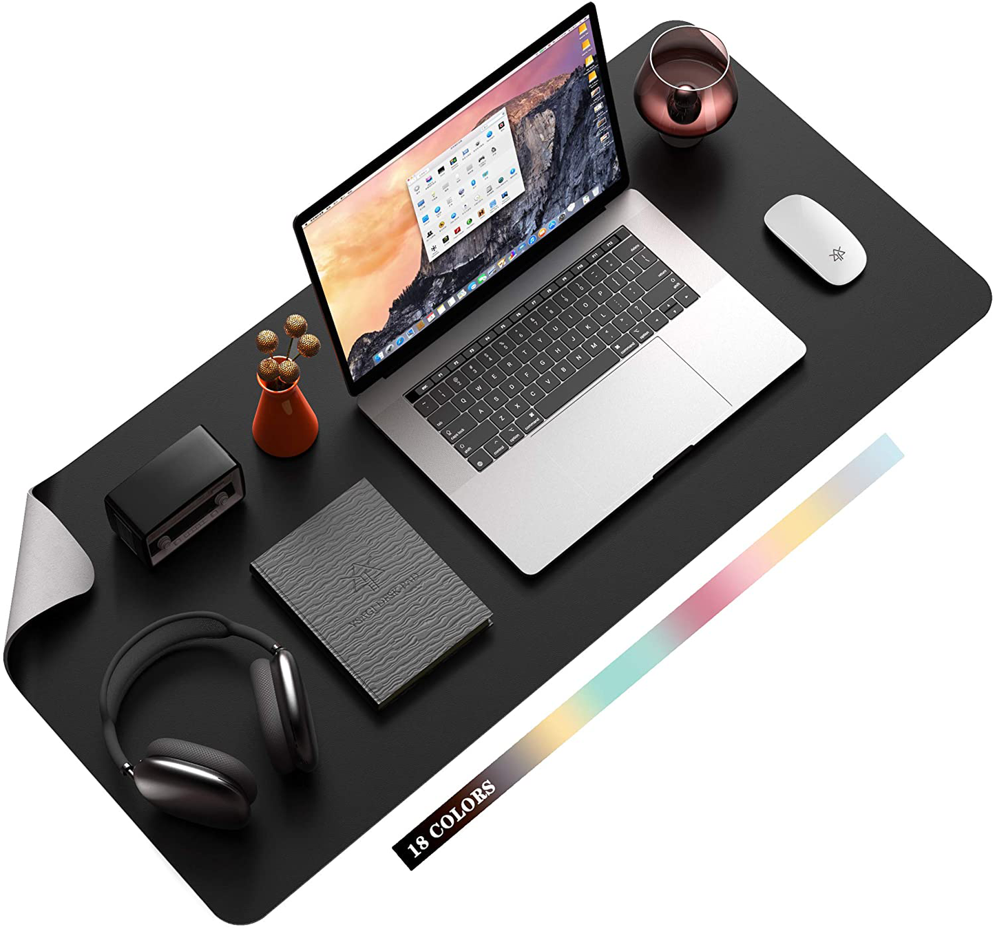 Rynx | Desk Pad Protector, Anti-Slip Thin Mouse Pad For Computers, Office Desk Accessories Laptop Waterproof Desk Protector For Office Decor And Home