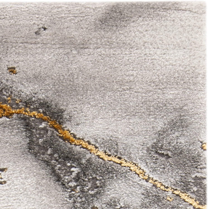 Rynx | Safavieh Craft Collection CFT877F Modern Abstract Non-Shedding Living Room Bedroom Accent Area Rug, 4' x 6', Gray / Gold