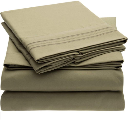 Rynx | Mellanni Bedding Set - Brushed Microfiber 1800 Bedding - Wrinkle-Free, Fade Resistant, Stain Resistant